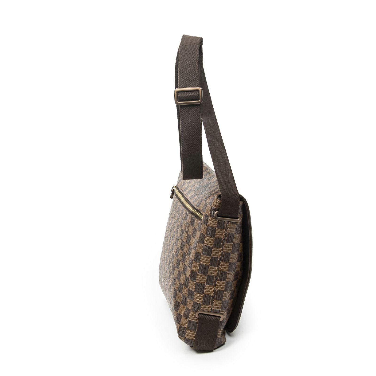 Louis Vuitton Brooklyn Brown Damier Ebene Shoulder — view 4