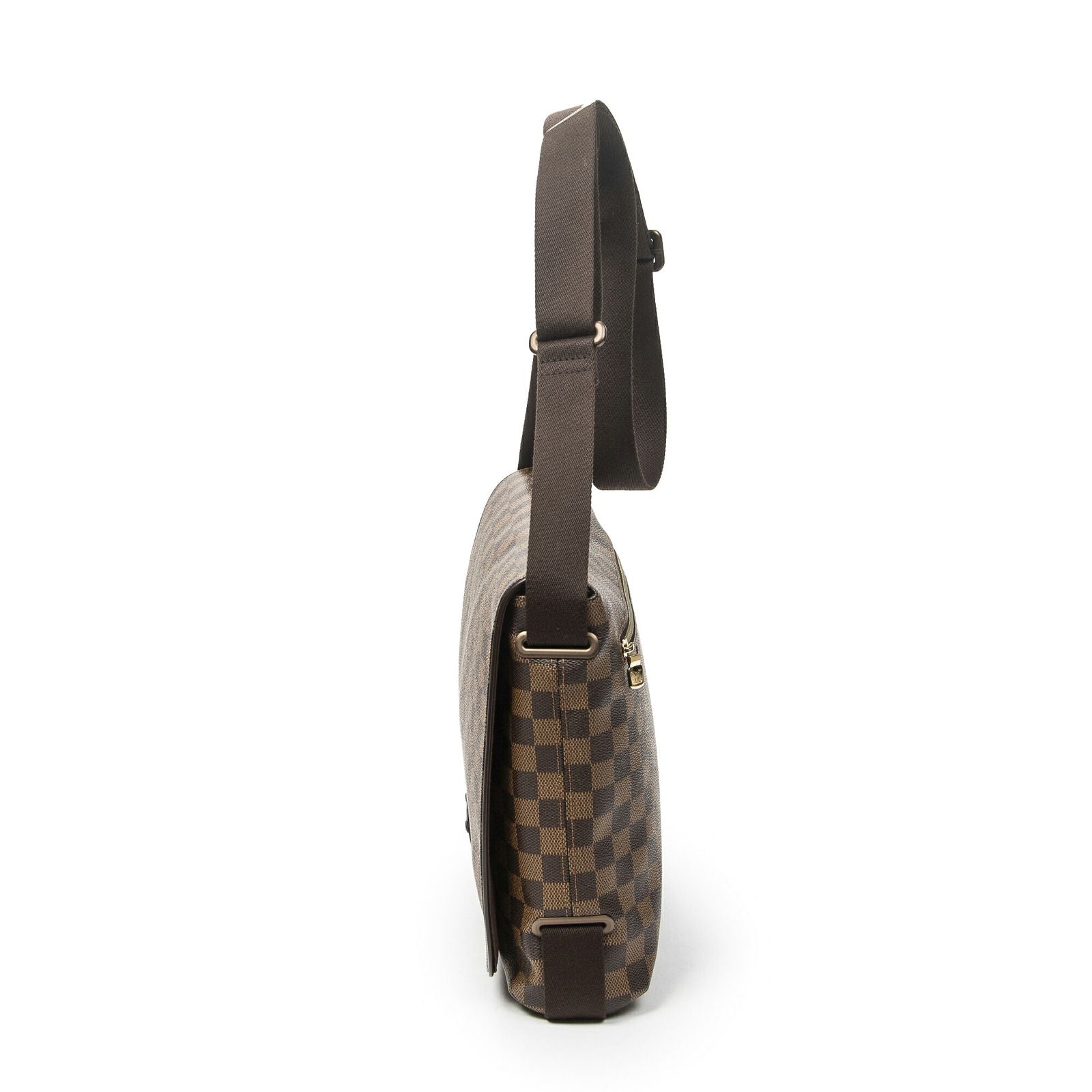 Louis Vuitton Brooklyn Brown Damier Ebene Shoulder — view 3