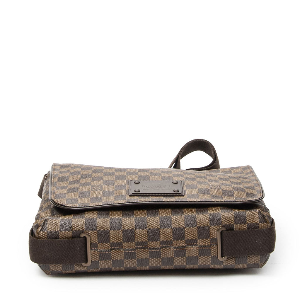 Louis Vuitton Brooklyn Brown Damier Ebene Shoulder — view 6