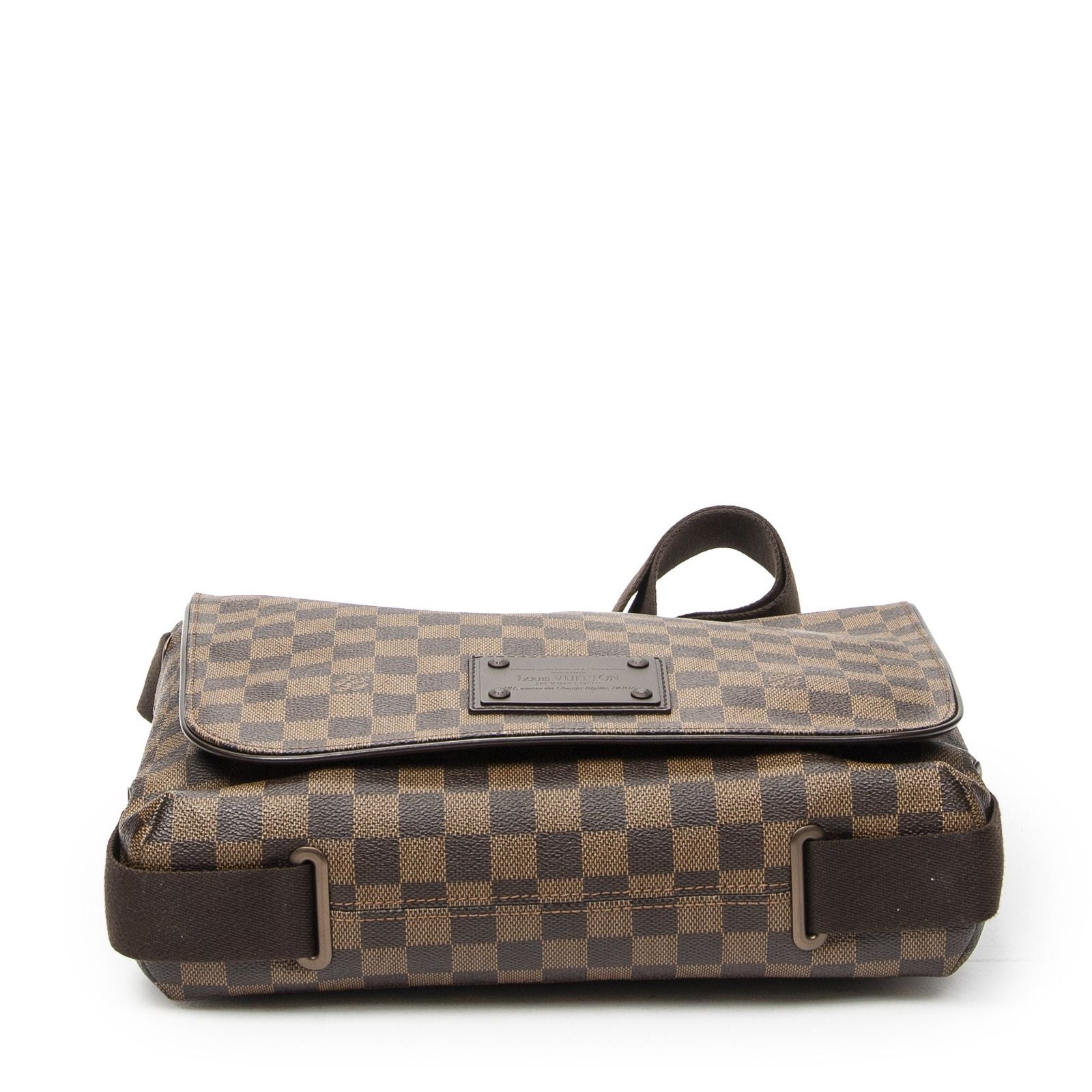 Louis Vuitton Brooklyn Brown Damier Ebene Shoulder — view 6