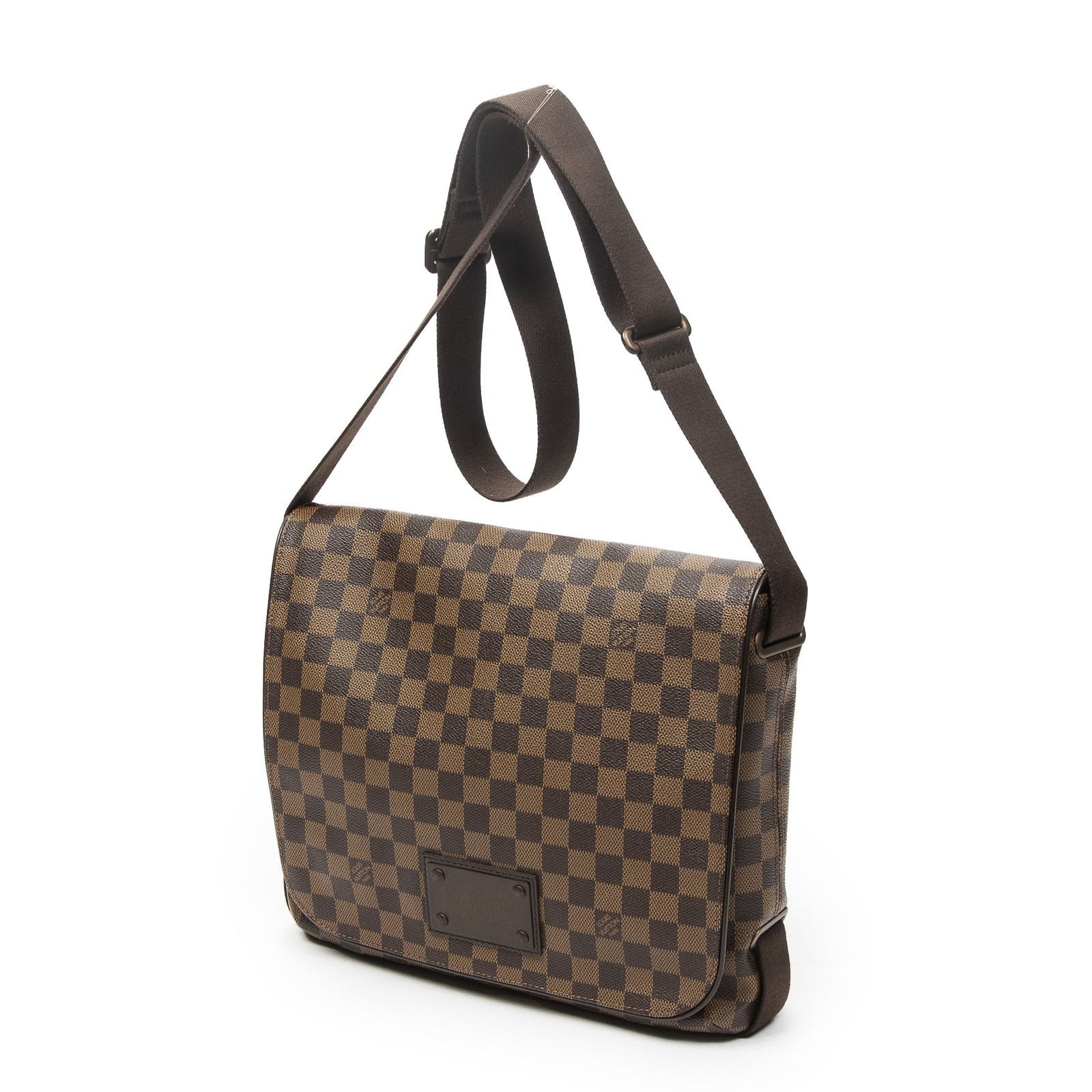 Louis Vuitton Brooklyn Brown Damier Ebene Shoulder — view 2