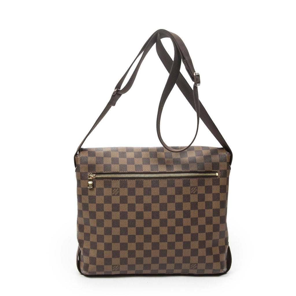 Louis Vuitton Brooklyn Brown Damier Ebene Shoulder — view 5