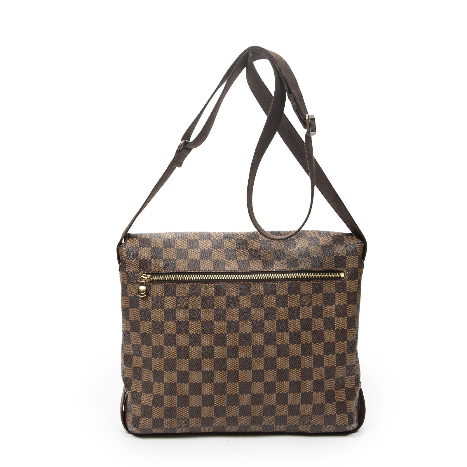 Louis Vuitton Brooklyn Brown Damier Ebene Shoulder — view 5