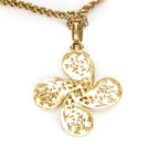 Chanel CC Paisley Pendant Gold Plated — view 4
