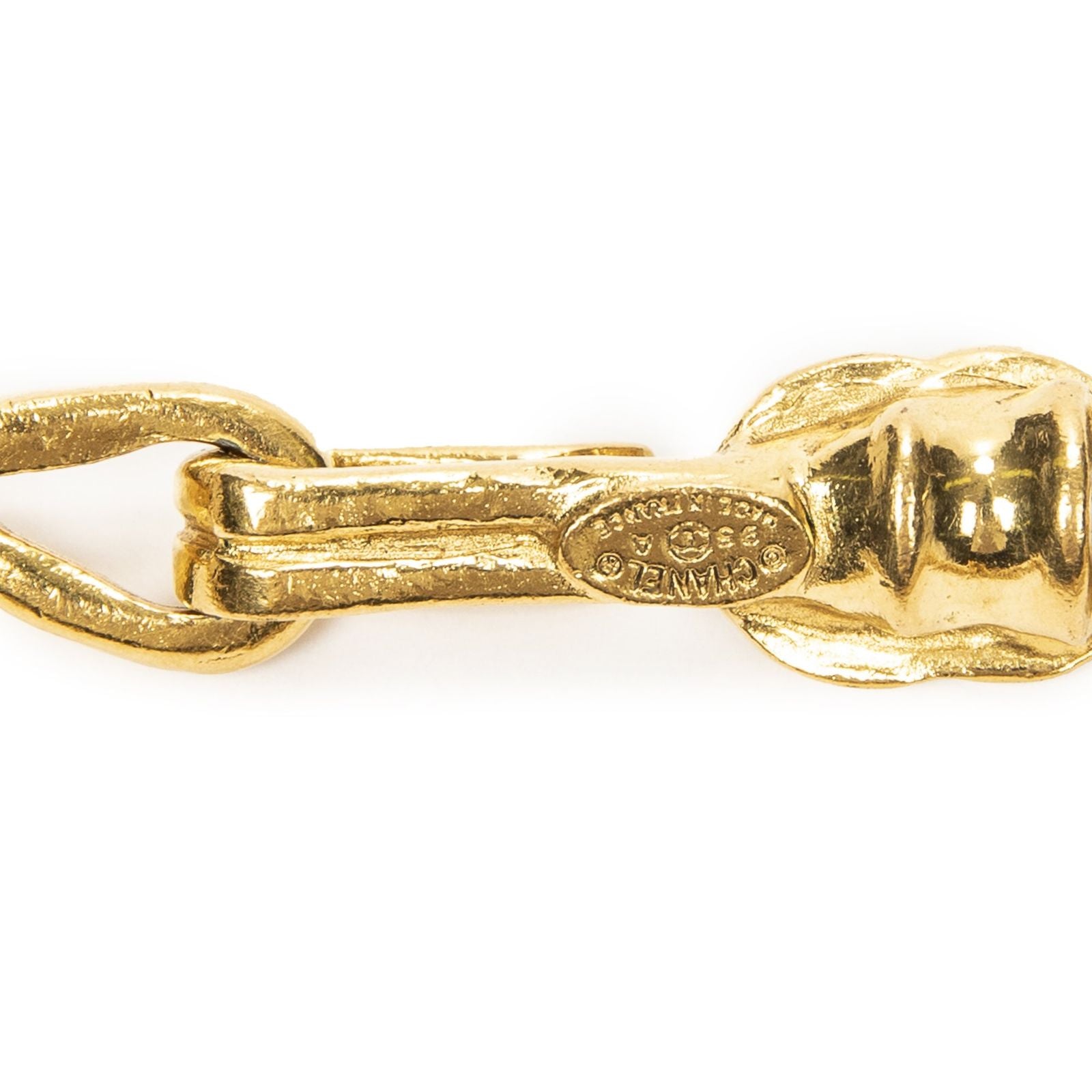 Chanel CC Paisley Pendant Gold Plated — view 5