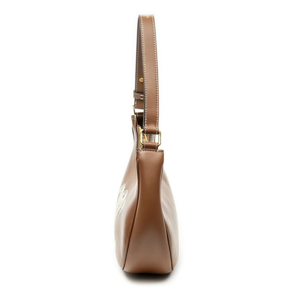 Celine Ava Hobo Brown Calfskin Leather — view 3