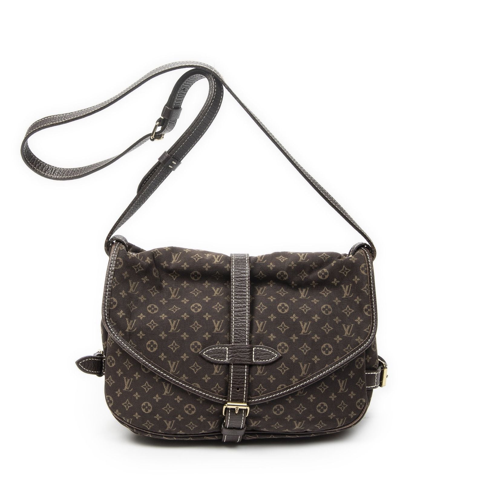 Louis Vuitton Saumur Brown Monogram Mini