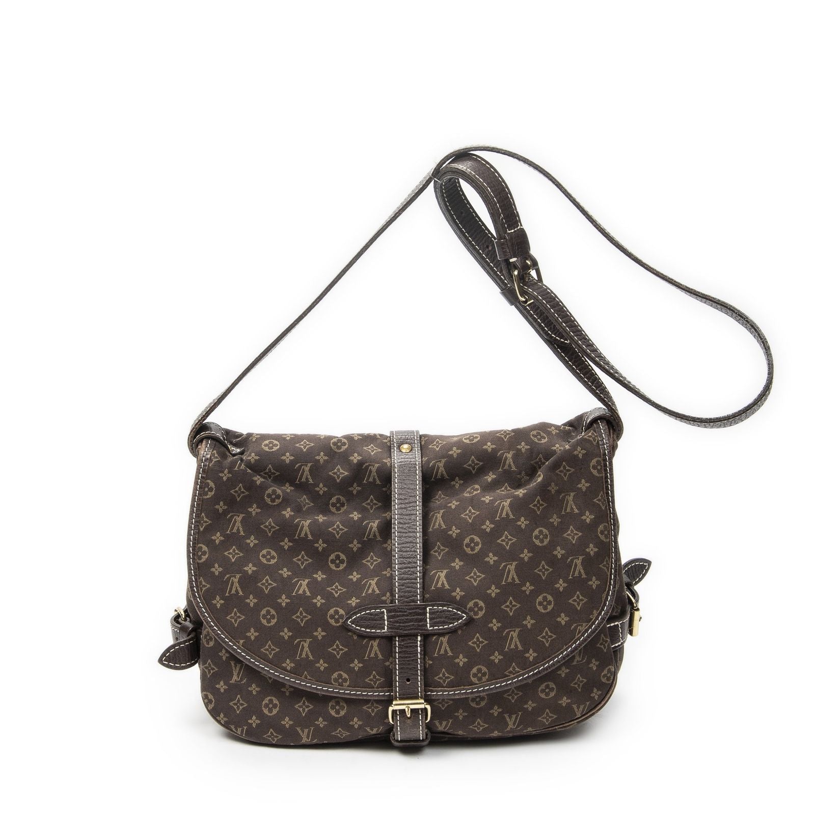 Louis Vuitton Saumur Brown Monogram Mini — view 5