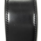 Celine Medium Tilly Triomphe Black Smooth Leather Shoulder — view 8
