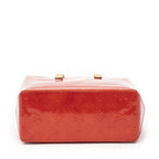 Louis Vuitton Tall Red Monogram Vernis Handbag — view 6