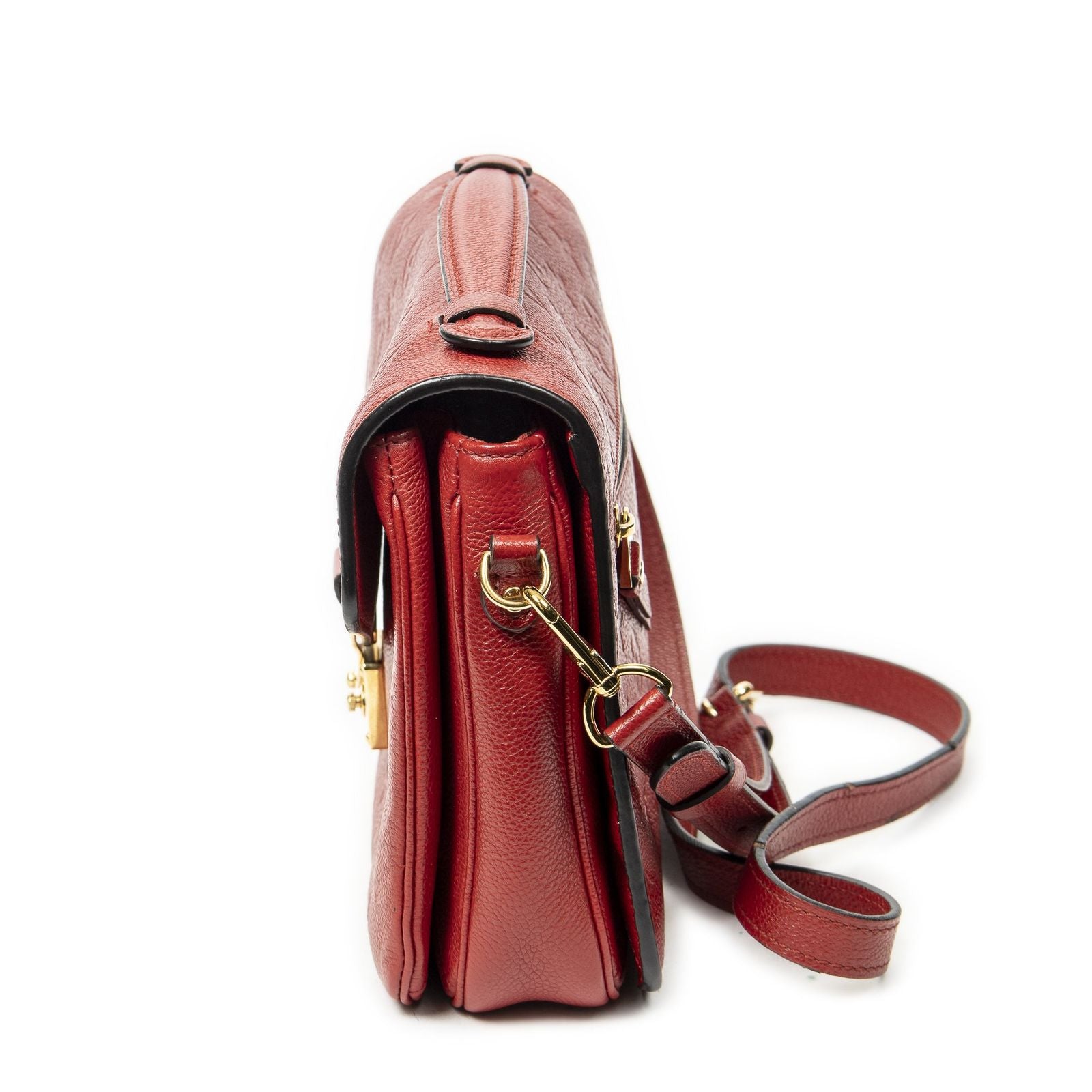 Louis Vuitton Pochette Metis Cherry Monogram Empreinte Handbag — view 3