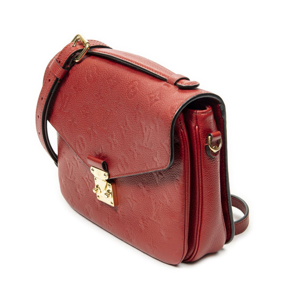 Louis Vuitton Pochette Metis Cherry Monogram Empreinte Handbag — view 2