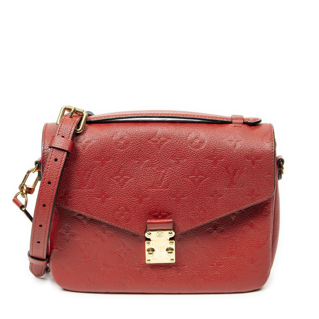 Louis Vuitton Pochette Metis Cherry Monogram Empreinte Handbag
