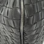 Bottega Veneta Flat Tote Gray Intrecciato Leather — view 8