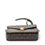 Louis Vuitton Pochette Metis Brown Monogram Canvas Handbag — view 6