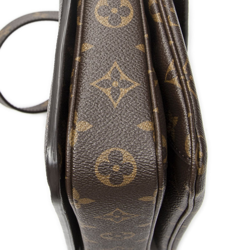 Louis Vuitton Pochette Metis Brown Monogram Canvas Handbag — view 7