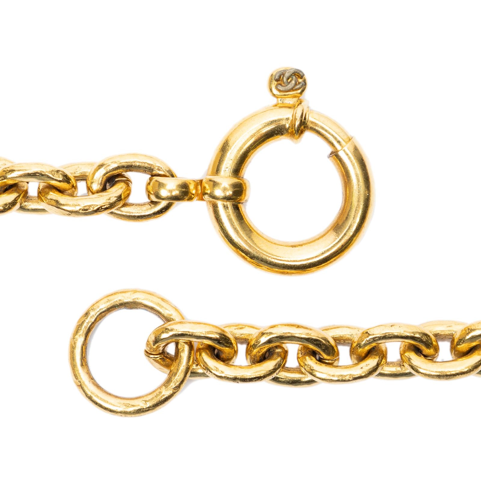 Chanel Pull CC Pendant Chain Necklace — view 3