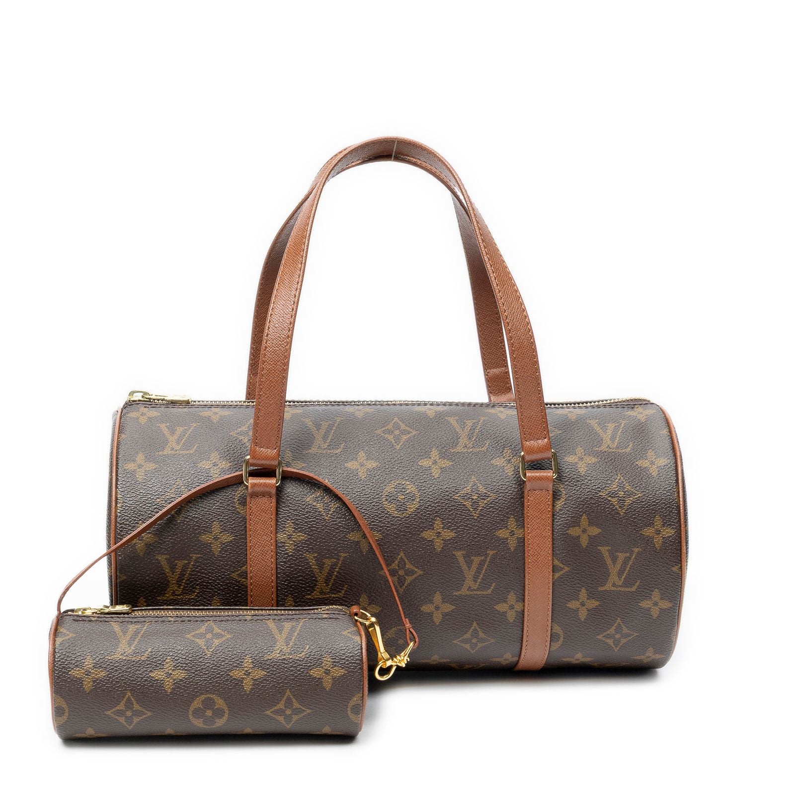 Louis Vuitton Papillon Brown Monogram Canvas Handbag