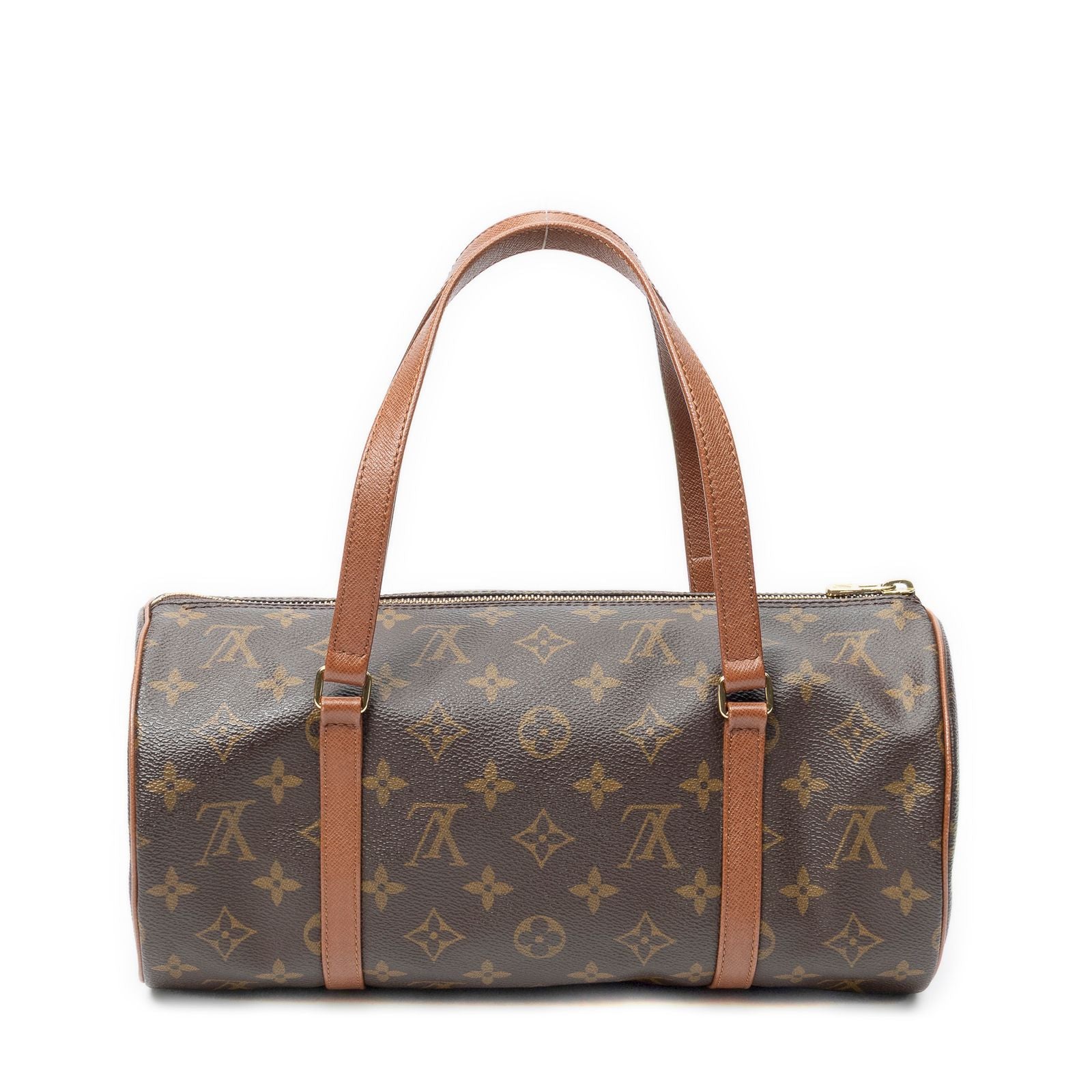 Louis Vuitton Papillon Brown Monogram Canvas Handbag — view 5