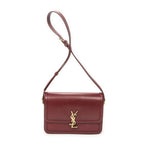 Saint Laurent Medium Solferino Red Calfskin Leather Shoulder