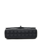 Chanel New Travel Line Single Flap Black Travelline Nylon Canvas — view 6