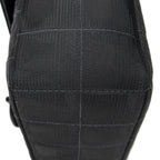 Chanel New Travel Line Single Flap Black Travelline Nylon Canvas — view 8