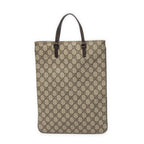 Gucci Flat Tote Brown Beige Spuri Canvas — view 5