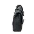 Chanel New Travel Line Single Flap Black Travelline Nylon Canvas — view 4