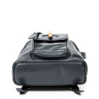 Gucci Mini Bamboo Backpack Navy Calfskin Leather — view 6