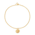 Chanel CC Logo Round Motif Necklace