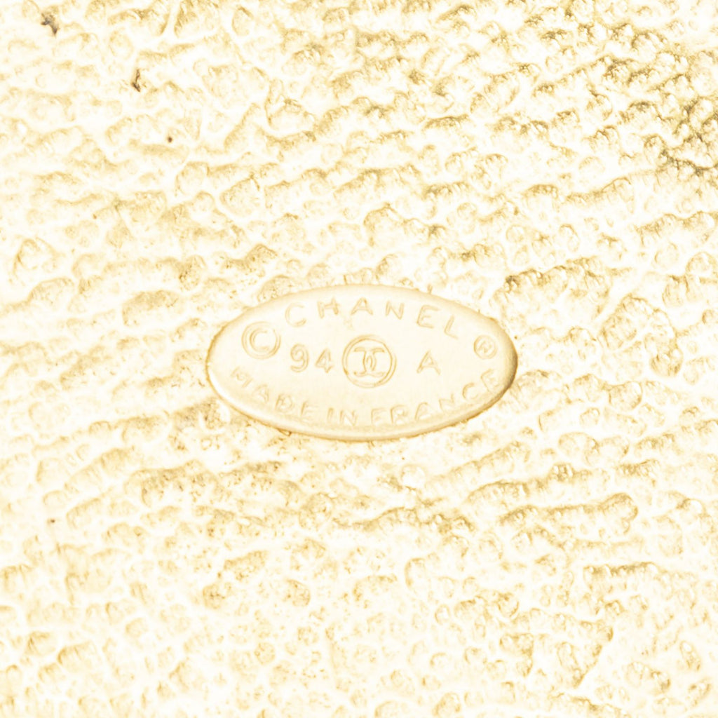 Chanel CC Logo Round Motif Necklace — view 4