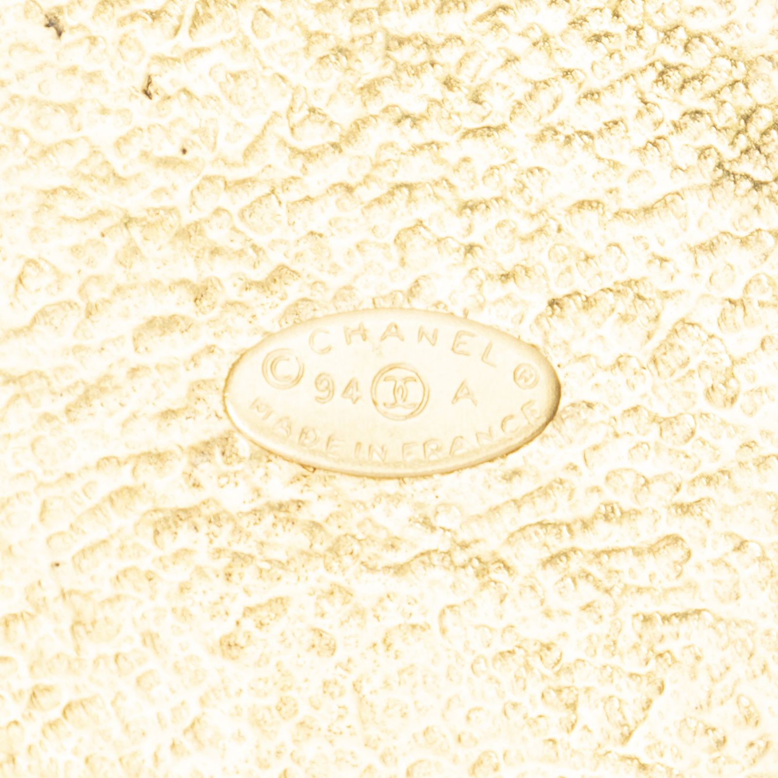 Chanel CC Logo Round Motif Necklace — view 4