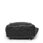 Gucci Small Abbey D Ring Tote Black GG Canvas — view 6