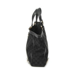 Gucci Small Abbey D Ring Tote Black GG Canvas — view 3