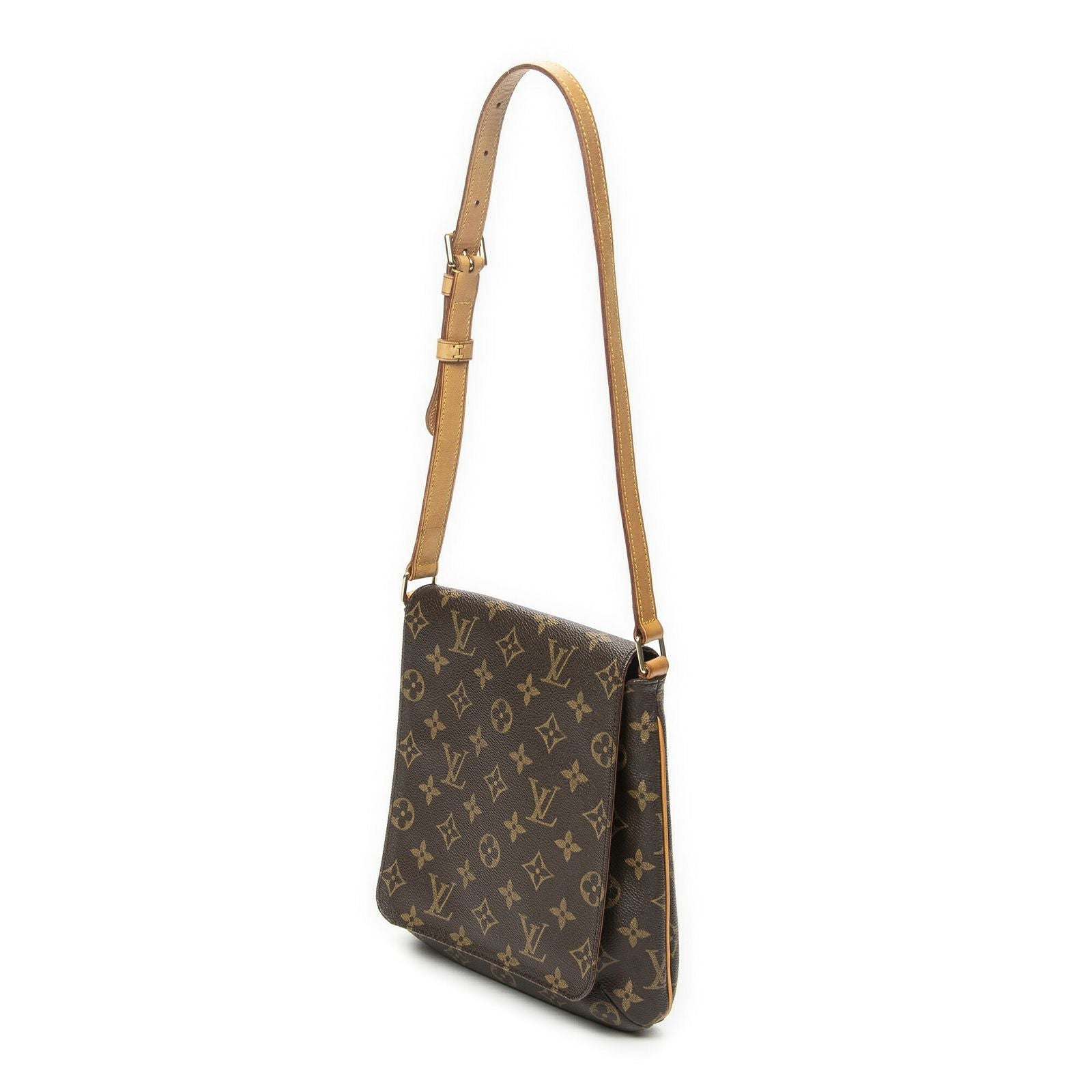 Louis Vuitton Musette Salsa Brown Monogram Canvas Shoulder — view 2