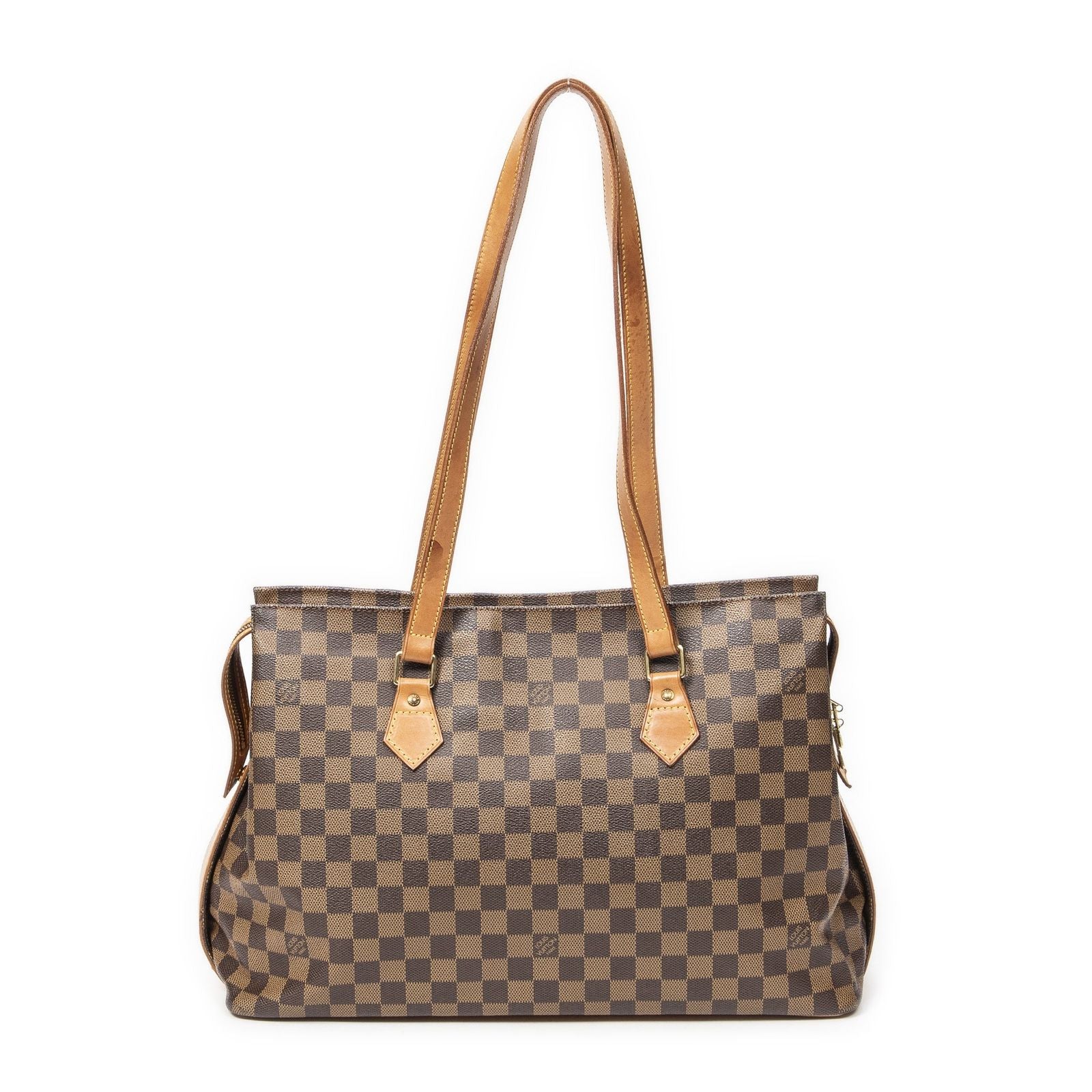Louis Vuitton Brown Damier Ebene Shoulder — view 5