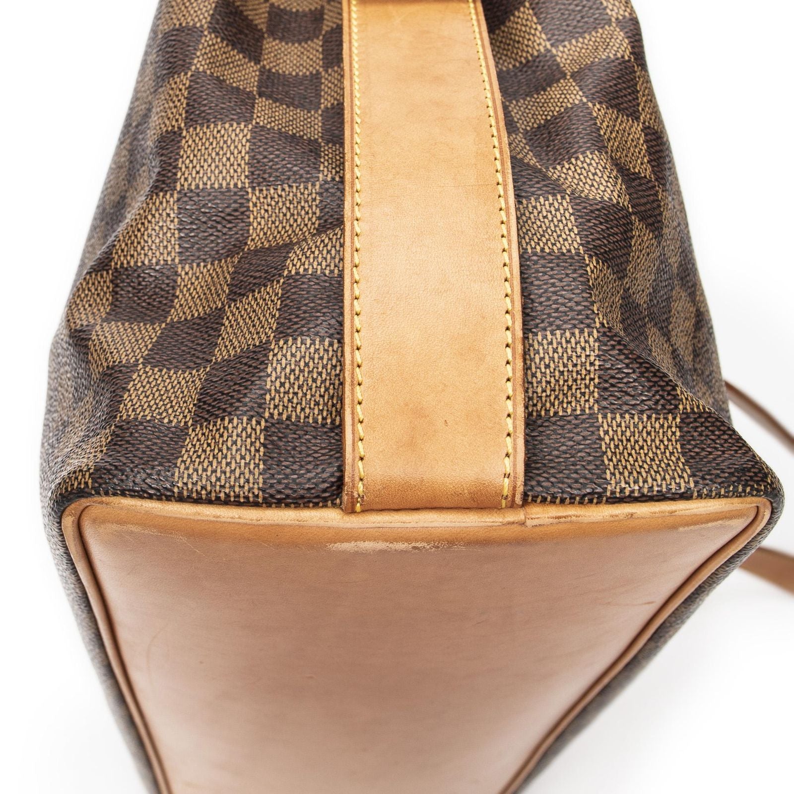 Louis Vuitton Brown Damier Ebene Shoulder — view 8