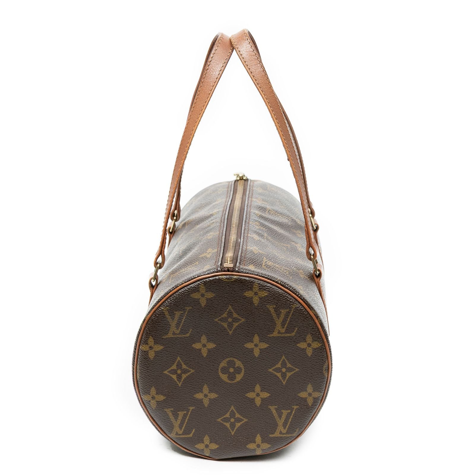 Louis Vuitton Papillon Brown Monogram Canvas Handbag — view 3