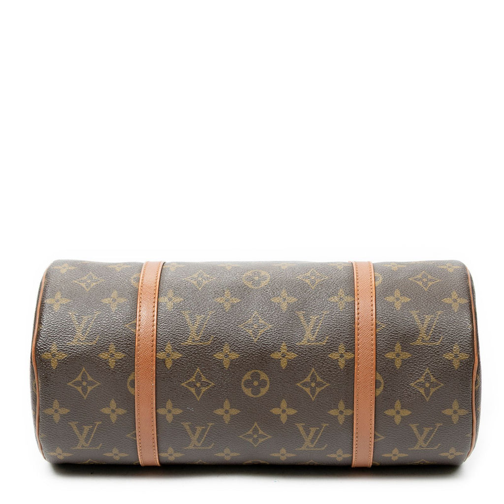 Louis Vuitton Papillon Brown Monogram Canvas Handbag — view 6
