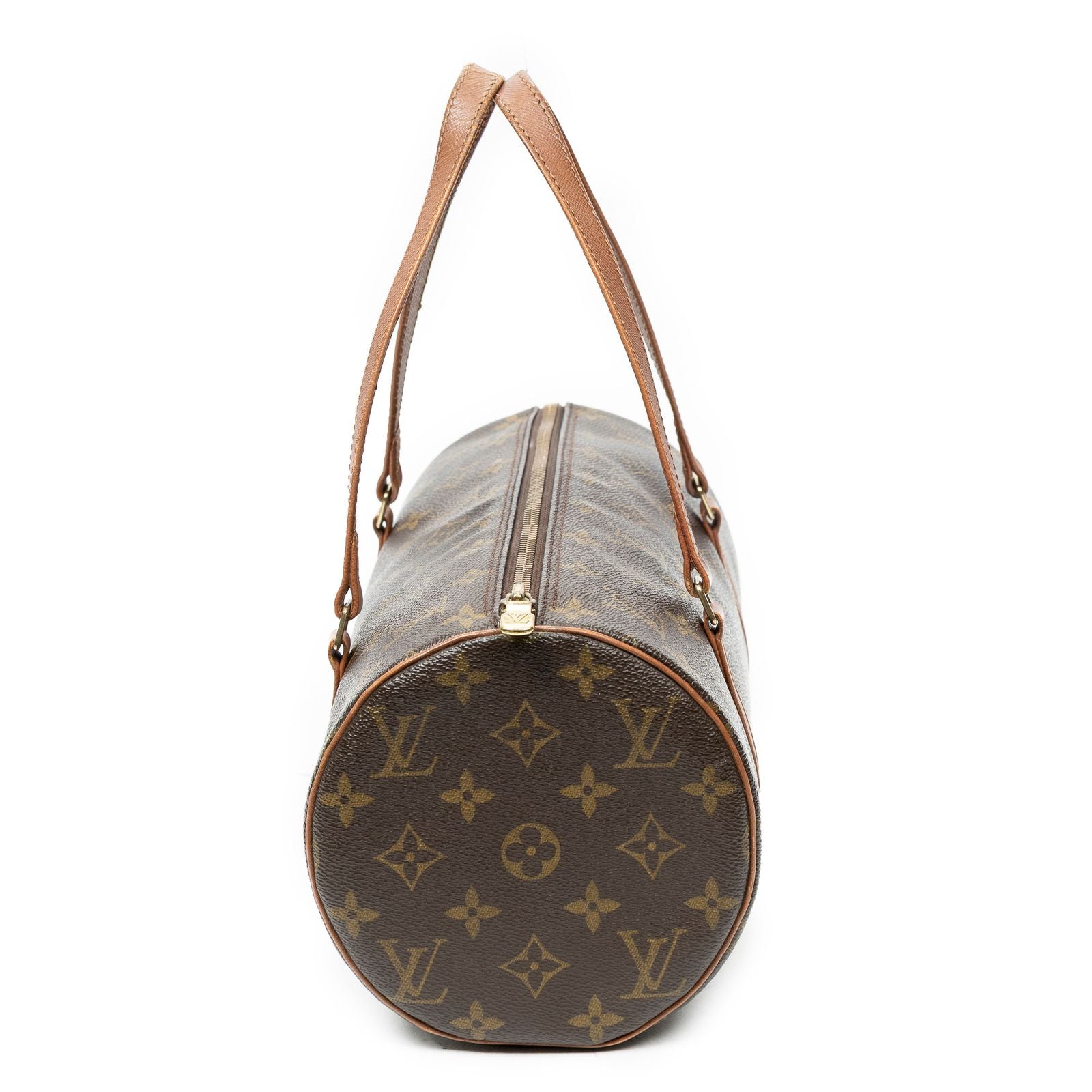 Louis Vuitton Papillon Brown Monogram Canvas Handbag — view 4