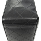 Chanel Maxi Jumbo XL Flap Black Quilted Lambskin Leather — view 8
