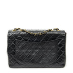 Chanel Maxi Jumbo XL Flap Black Quilted Lambskin Leather — view 5