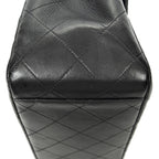 Chanel Maxi Jumbo XL Flap Black Quilted Lambskin Leather — view 7