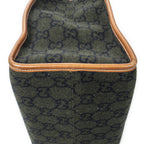 Gucci GG Script Tote Black Brown Canvas — view 7