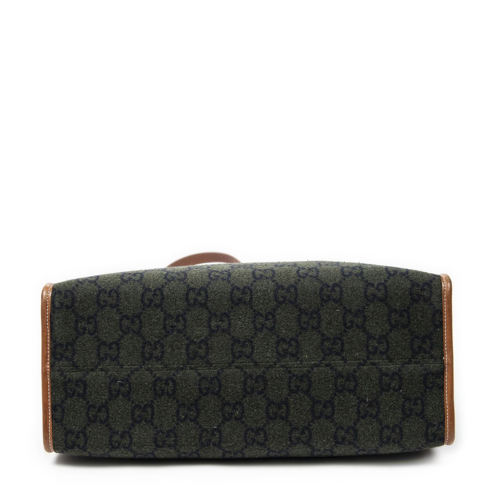 Gucci GG Script Tote Black Brown Canvas — view 6