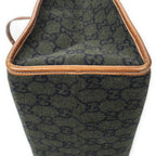 Gucci GG Script Tote Black Brown Canvas — view 8