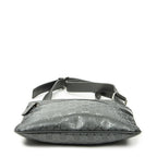 Gucci Square Front Zip Cross Gray Print Canvas Shoulder — view 6