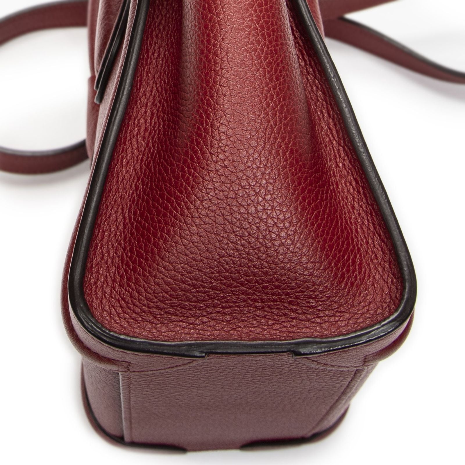 Celine Nano Luggage Red Grain Calf Leather — view 7