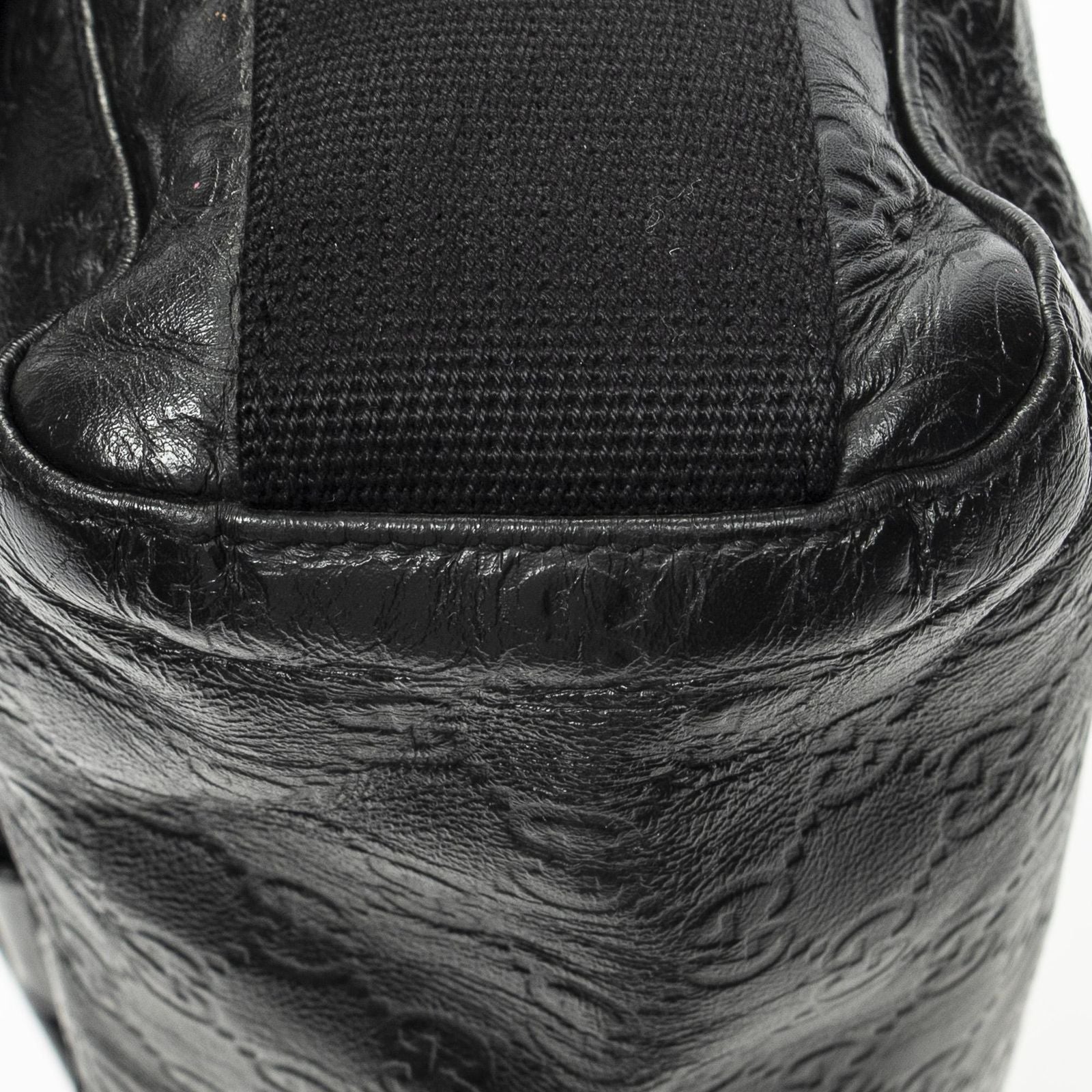 Gucci Web Media Messenger Black Guccissima — view 8