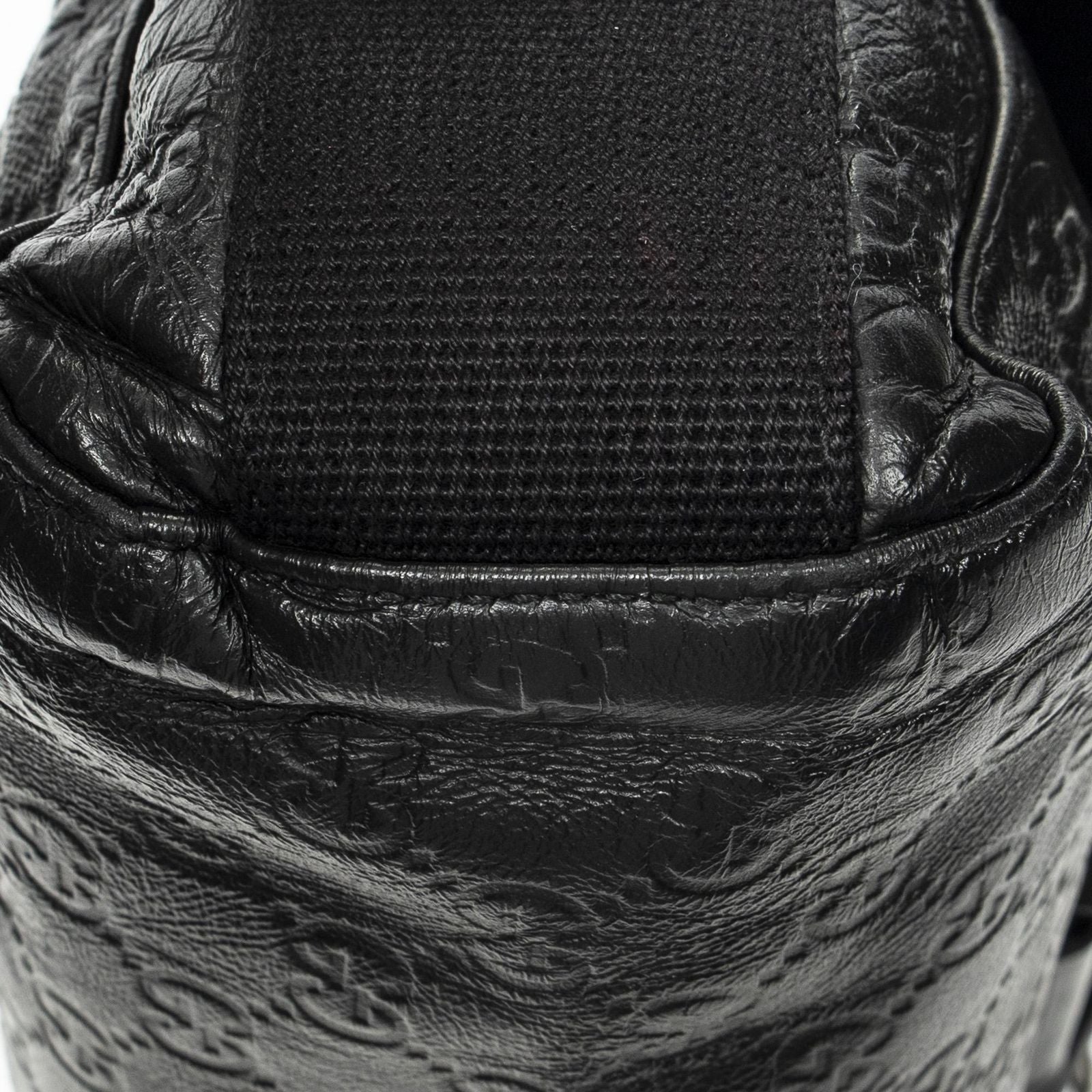 Gucci Web Media Messenger Black Guccissima — view 7